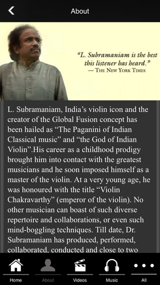 【免費音樂App】Indian violin - Dr. L. Subramaniam-APP點子