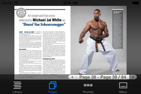 Black Belt Magazine screenshot 4