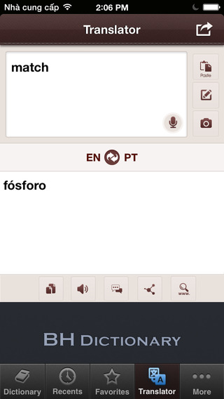 【免費書籍App】BH English Portuguese Dictionary - Dicionário Inglês Português-APP點子