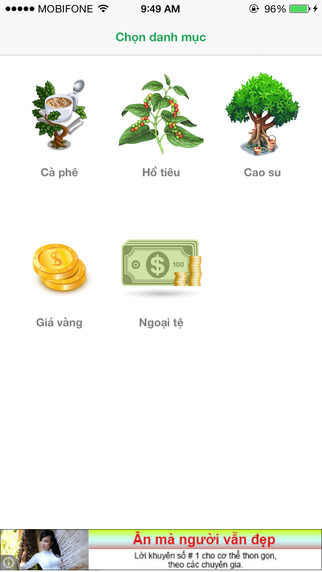 Giá Nông Sản - Thông tin giá cả thị trường cà phê hồ tiêu cao su Việt Nam