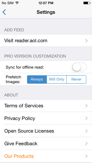 免費下載個人化APP|Client for AOL Reader Pro app開箱文|APP開箱王