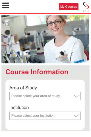 QTAC Course Information screenshot 3