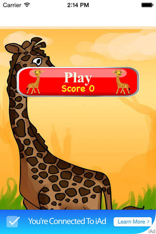 Giraffe Cartoon Puzzle screenshot 2