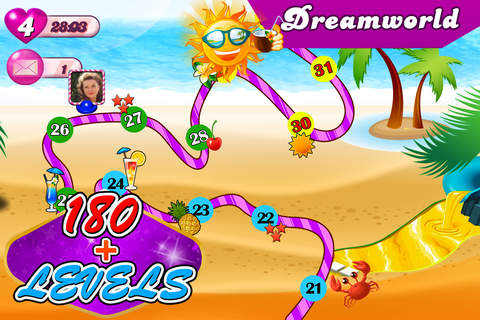 Tropical Fruit Mania Blitz Blast - Clash and Race to Match the 3 Top Fruits Game! screenshot 4