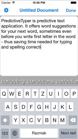 PredictiveTyper - Text Editor with Smart Fast Predictive Text Keyboard