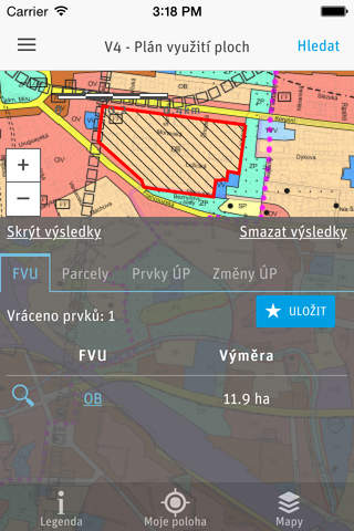 Územní plán Praha screenshot 3