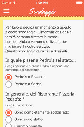 pizzeria pedros screenshot 4