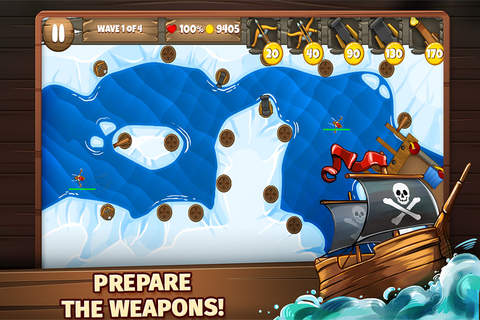 Pirates TD Deluxe screenshot 3
