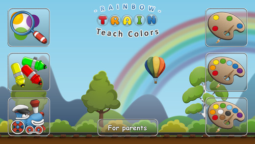 Rainbow Train: Teach Colors lite
