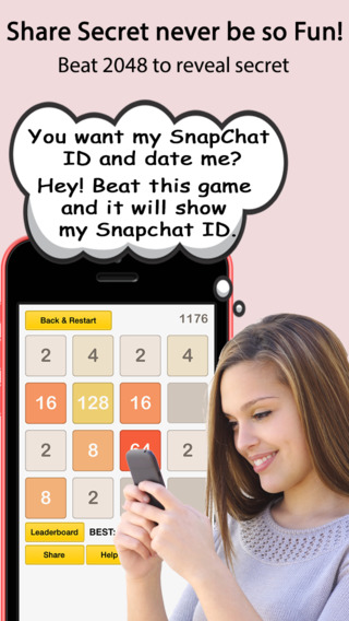 2048.secret - Share Secrets and Beat the Game to Reveal it