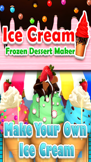 Ice Cream Maker - Frozen Food Dessert Free