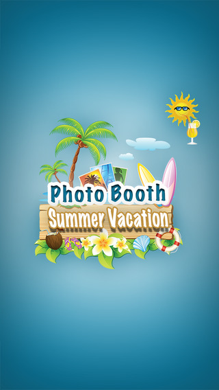 Summer Vacation Photo Booth Free
