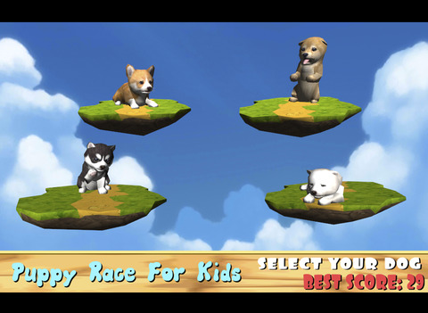 【免費遊戲App】Puppy Race for Kids-APP點子