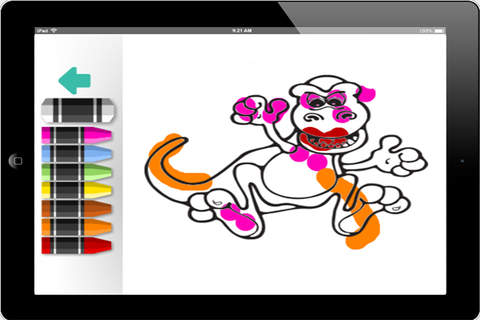 Dino Dinosaur Drawing Coloring Easy Game For Kids screenshot 2