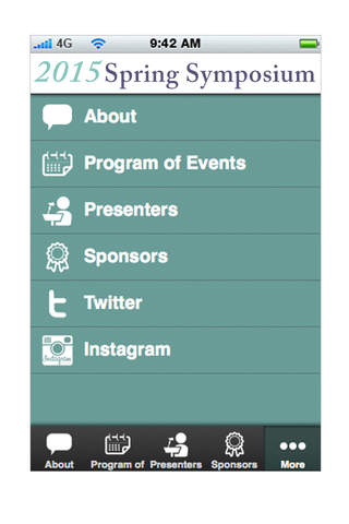 OTAC 2015 Spring Symposium screenshot 2