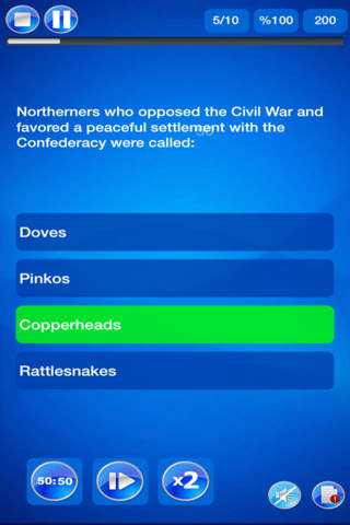 USA History Trivia Game screenshot 3