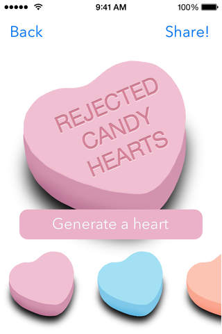Rejected Candy Hearts screenshot 3