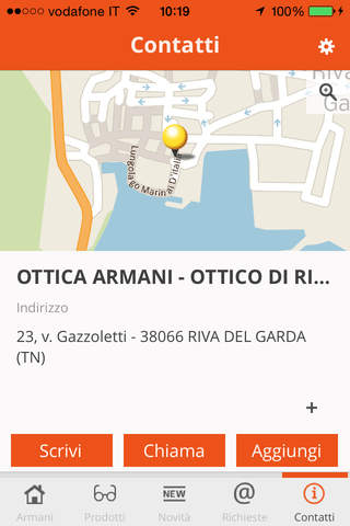 Ottica Armani screenshot 4