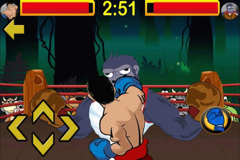 A Monkey Slap Boxing - Jungle Animal Fight Challenge screenshot 3