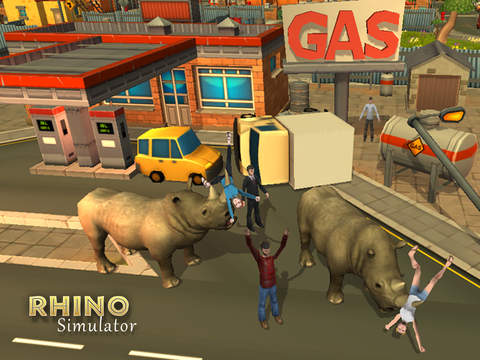 【免費遊戲App】Rhino Simulator Pro-APP點子