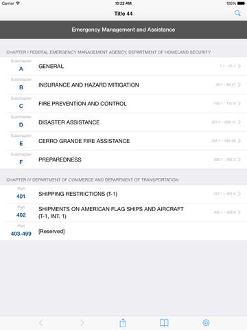 【免費書籍App】44 CFR - Emergency Management and Assistance (Title 44 Code of Federal Regulations)-APP點子