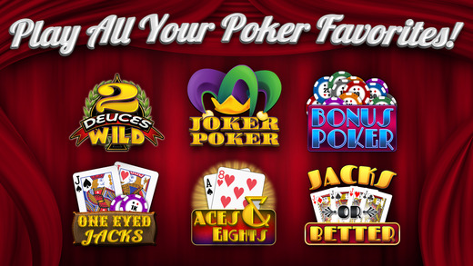 【免費遊戲App】Ace High Rollers Video Poker Casino - Free Jacks or Better, Deuces Wild, and Joker Poker Games-APP點子