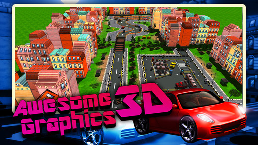 A Car 3D Street Traffic Parking Madness and Extreme Driving Sim Game