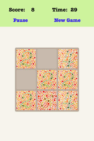 Color Blind 3X3 - Playing With Piano Music And Merging Number Block screenshot 2