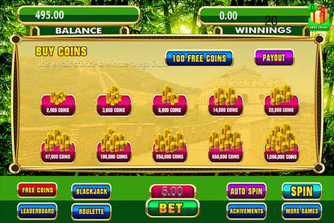 ` AAA Great Wall Slot Bonanza Bash (Lucky Jackpot Slots Casino) Slot Machine Games Free screenshot 4