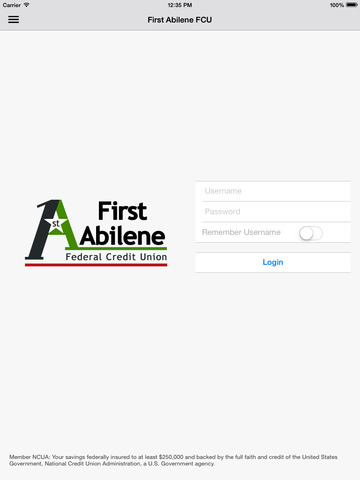 【免費財經App】First Abilene FCU-APP點子