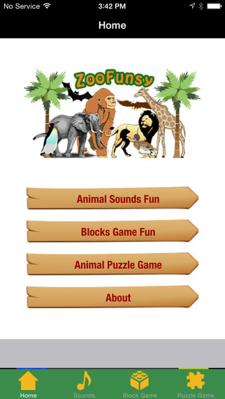 【免費遊戲App】Zoo Funsy for little children-APP點子