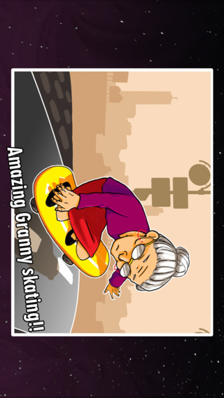 【免費遊戲App】Amazing Skating Granny HD - The Oldest Fastest Racer Alive-APP點子