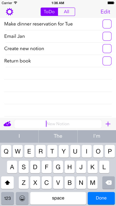 iPhone Screenshot 1