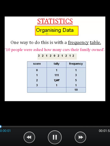 STATISTICS MATHS screenshot 3