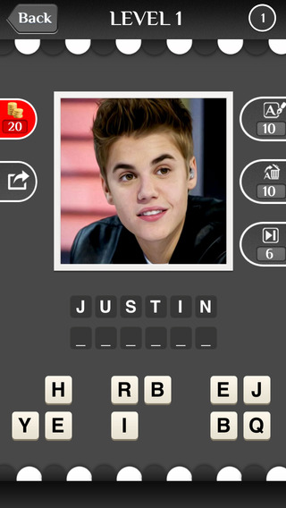Celebrity Guess guessing the celebrities quiz games . Cool new puzzle trivia word game with awesome 