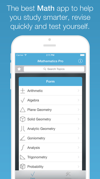 iMathematics™ - Learn revise test your math skills