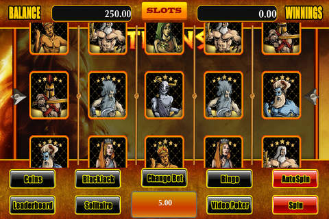 All Rich-es of Olympus Titans Casino Games Slot Machine HD Pro screenshot 3