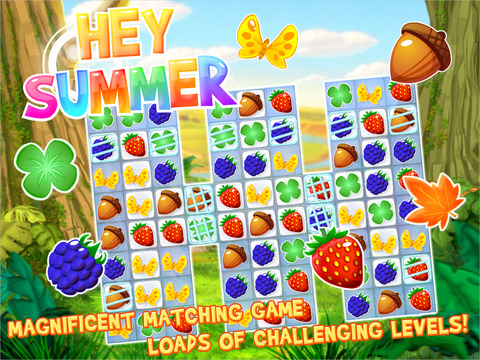 【免費遊戲App】Hey Summer - Magnificent Match-3 Challenge-APP點子