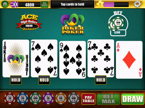 【免費遊戲App】Ace High Rollers Video Poker Casino - Free Jacks or Better, Deuces Wild, and Joker Poker Games-APP點子