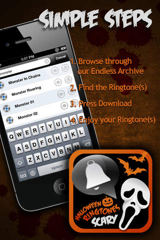 Halloween Scary Ringtones Free screenshot 3