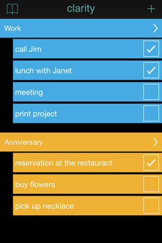 Clarity - the simple productivity app screenshot 4