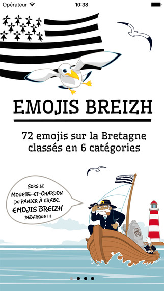 Emojis Breizh - Le clavier des amoureux de la Bretagne