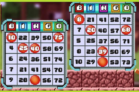 Block Bingo - Casino Pixelated Pocket Final Edition screenshot 2