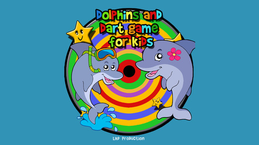 Dolphins dart game for kids - free game