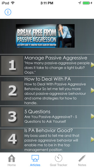 【免費書籍App】Break Free From Passive Aggression.-APP點子