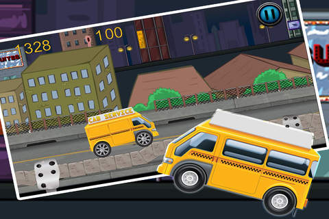 4AM Midnight Cab Drive - Taxi Hill Dash screenshot 2