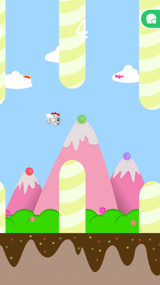 【免費遊戲App】Happy Fly (Candy Mountain)-APP點子