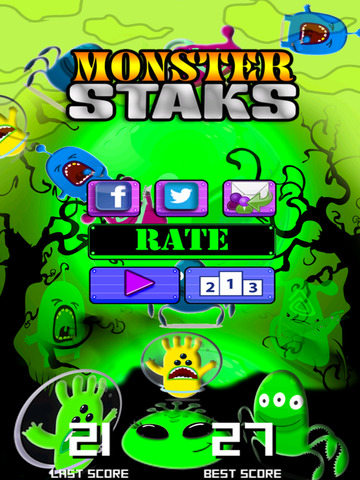 【免費遊戲App】Monster Staks-APP點子