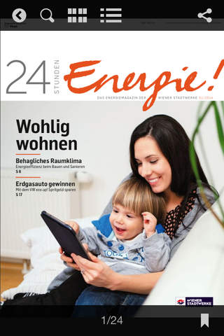 24h Energie! Kundenmagazine der Wiener Stadtwerke screenshot 2