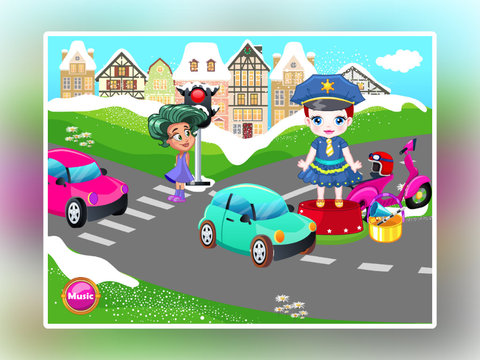 【免費遊戲App】Baby Lulu Traffic Controller-APP點子